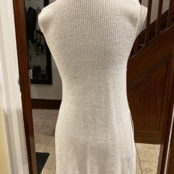 Aritzia Wilfred Durandal Tunic Beige Knit Wool Sweater - Picture 5 of 12